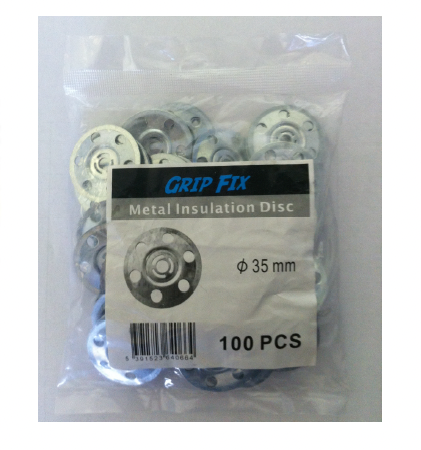 35mm Metal Insulation Disc Washers