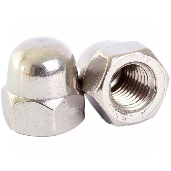 Metric Hex A2 Stainless Steel Dome Nuts
