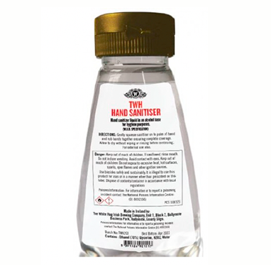 TWH 250ml Hand Sanitiser Liquid (70%)